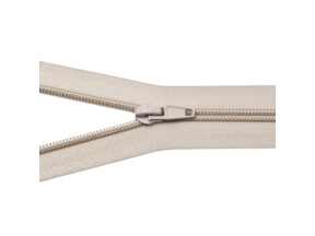 Spiralreißverschluss 5 geteilt Auto Lock 30 cm (101) hellbeige