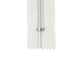 Spiral zip 5 non-separating auto lock 16 cm (337) light grey