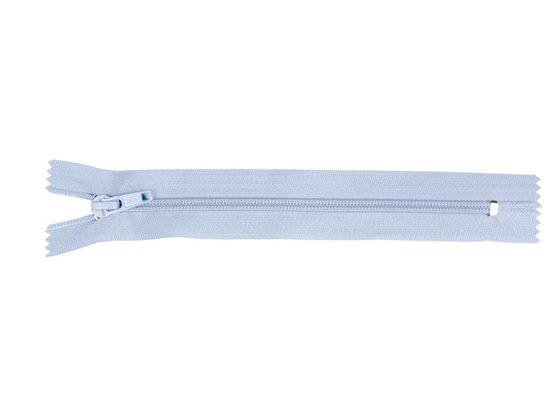 Spiral zip 5 non-separable auto lock 18 cm (259) light blue