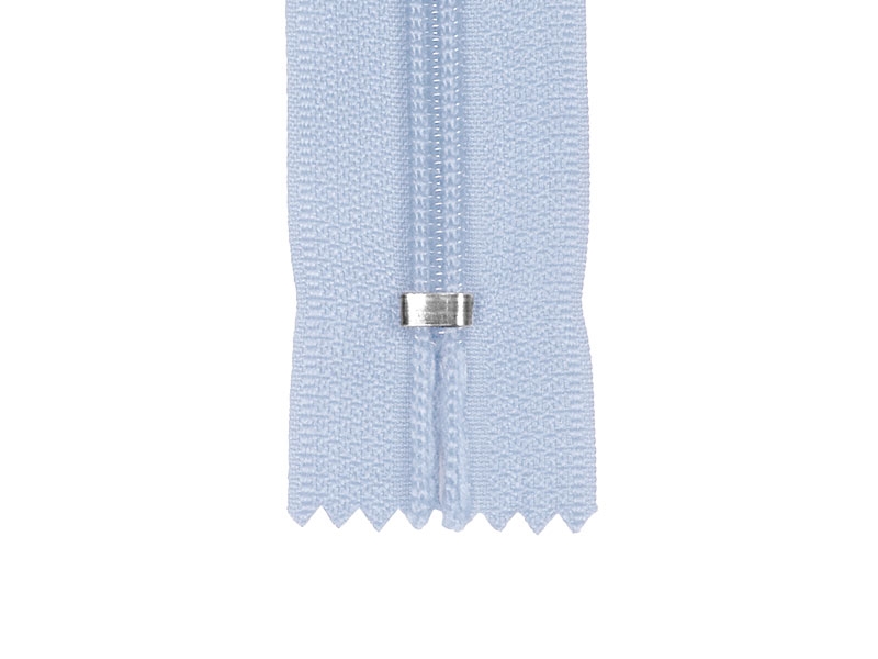 Spiral zip 5 non-separable auto lock 18 cm (259) light blue