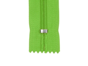 Spiral zip 5 non-separable auto lock 16 cm (536) green