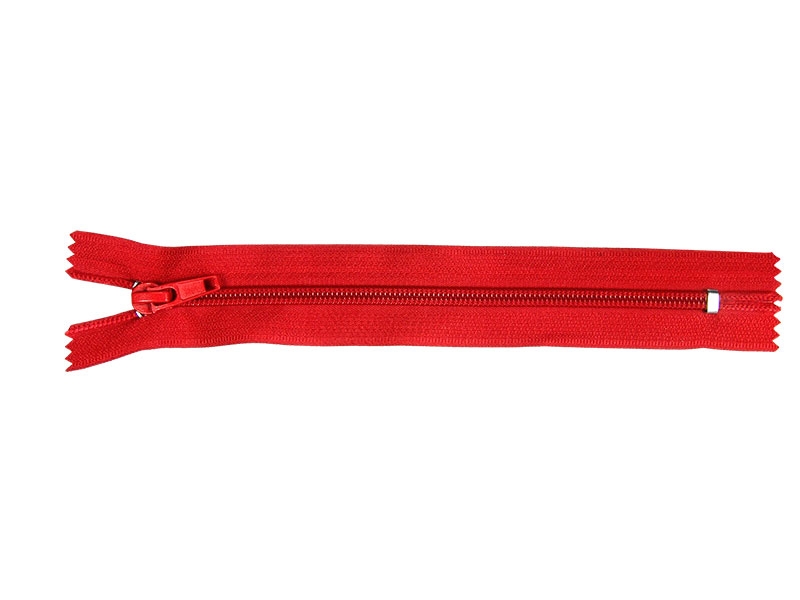 Spiralreißverschluss 5 nicht trennende Auto-Lock 16 cm (820) rot