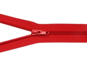 Zamek błyskawiczny spiralny 5 nierozdzielczy auto lock  18 cm (820) czerwony