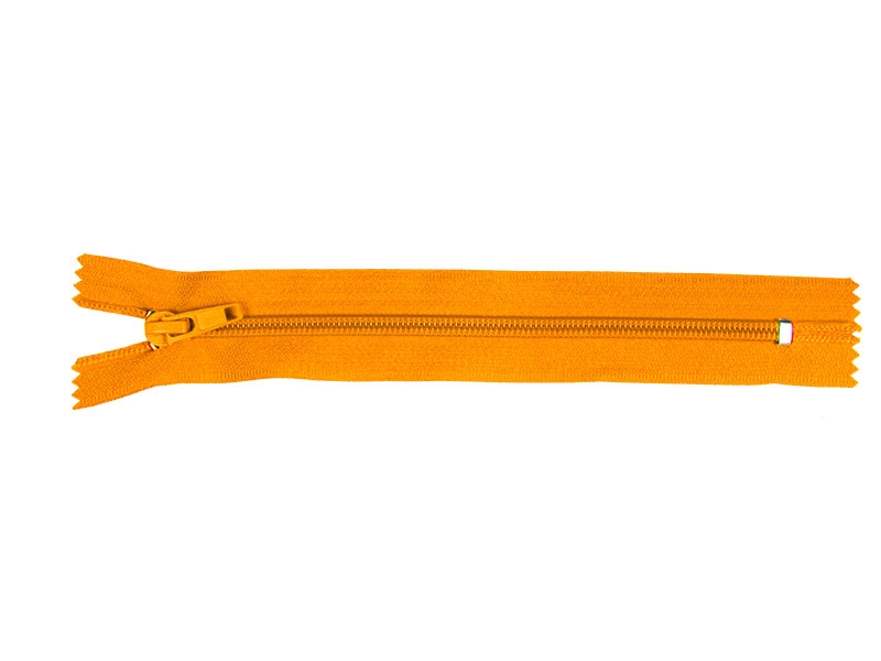 Spiralreißverschluss 5 nicht trennende Auto-Lock 16 cm (056) gelb