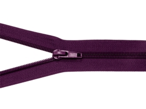 Zamek błyskawiczny spiralny 5 nierozdzielczy auto lock  18 cm (865) fioletowy
