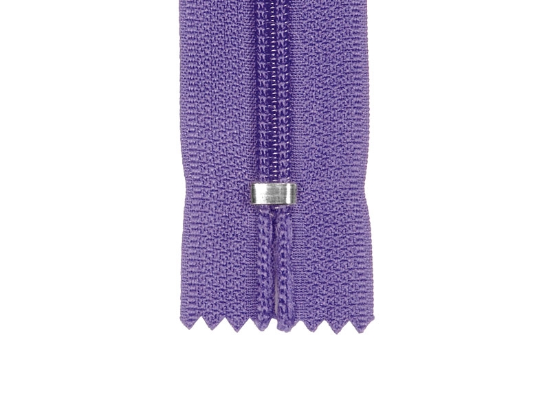 Spiral zip 5 non-separable auto lock 18 cm (252) ultraviolet