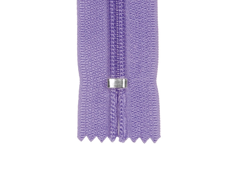 Spiral zip 5 non-separable auto lock 16 cm (373) purple