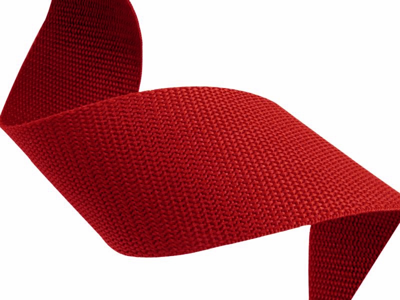 Webbing pp 10 mm / 1,3 mm red 519 50 mb