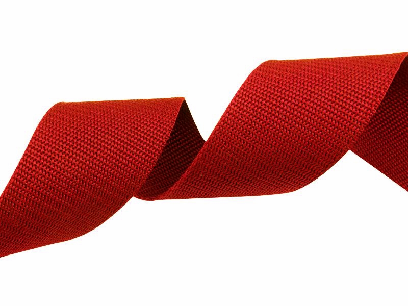 Webbing pp 10 mm / 1,3 mm red 519 50 mb