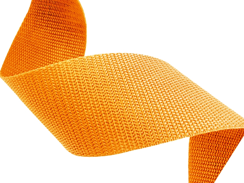 Webbing pp 15 mm / 1,3 mm&nbspyellow  506 50  mb