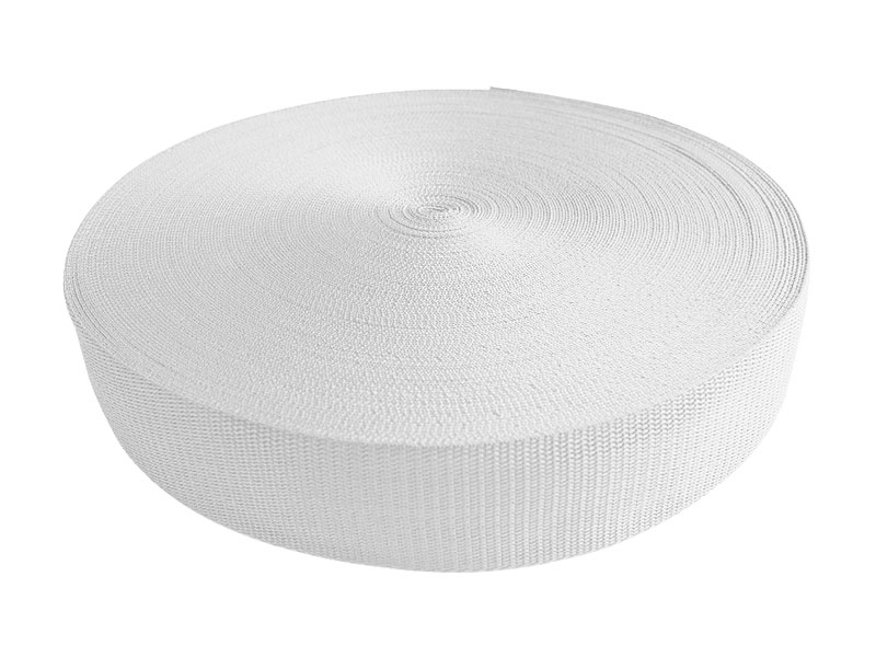 Tragband pp 10 mm / 1,3 mm weiß 501 50 lm