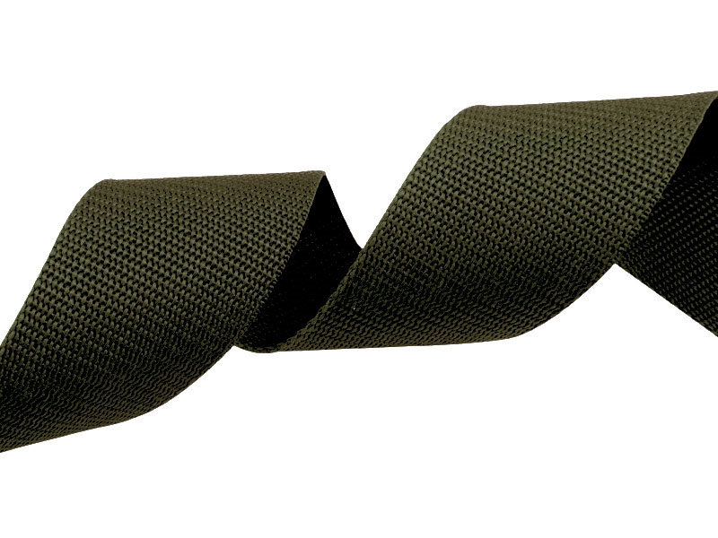 Webbing pp 25 mm / 1,3 mm olive 305 50 mb