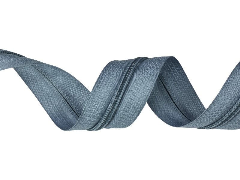 NYLON ZIPPER TAPE WITH CORD 3 (578) DARK GREY  200  MB