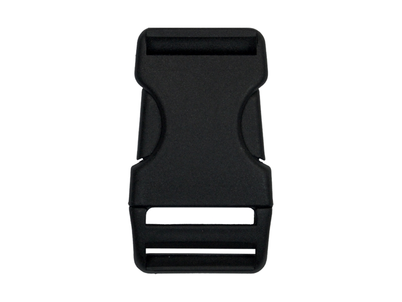 Plastic buckle 25 mm laura black 100 pcs