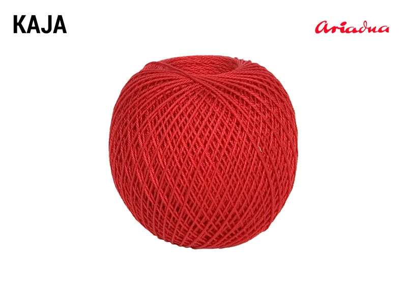 COTTON YARN KAJA 15 RED (0306) 30G