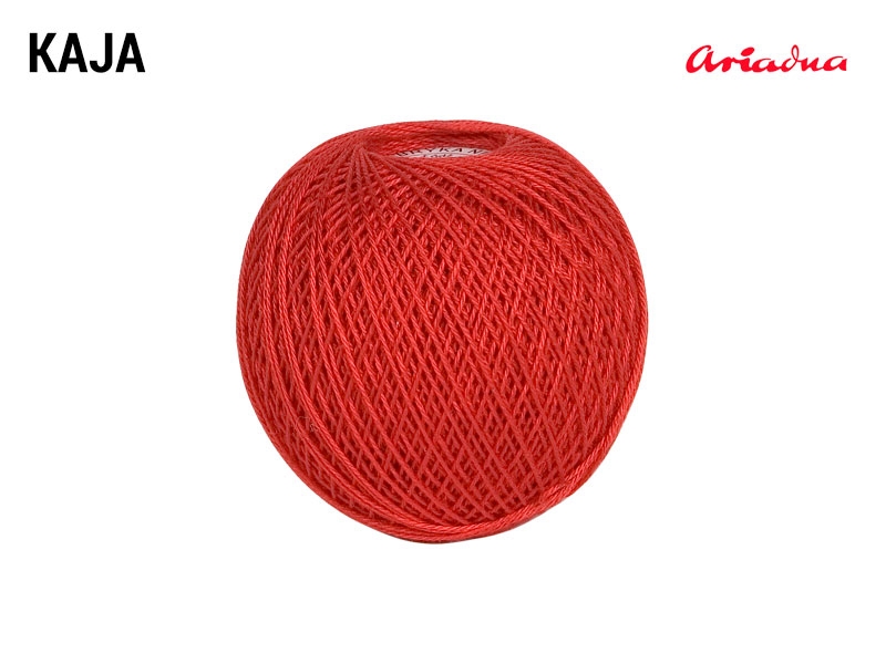 COTTON YARN KAJA 15 RED (0307) 30G
