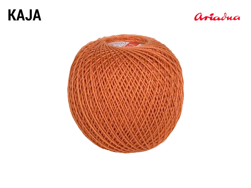 COTTON YARN KAJA 15 ORANGE (0323) 30G