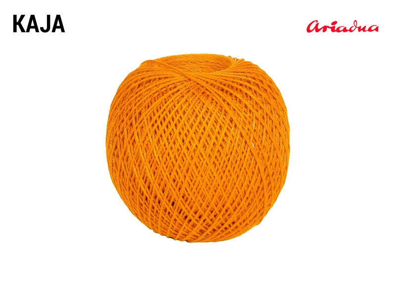 COTTON YARN KAJA 15 ORANGE (0328) 30G