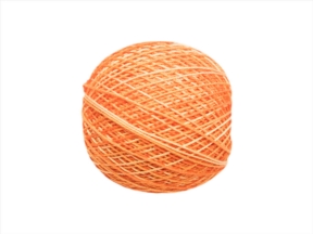 Kordonek Kaja 15 pomarańczowy ombre (0338) 30g