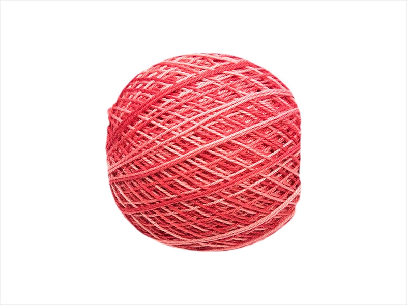 Kordonek Kaja 15 czerwony ombre (0340) 30g