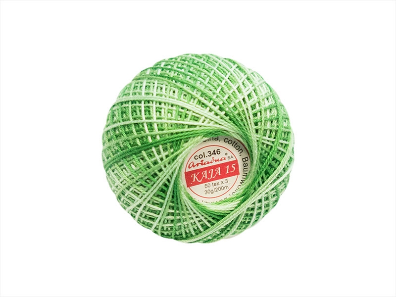 KORDONETT KAJA 15 GRÜN (0346) 30G