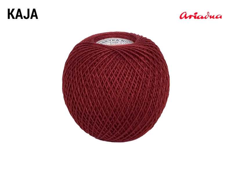 COTTON YARN KAJA 15 MAROON (1451) 30G