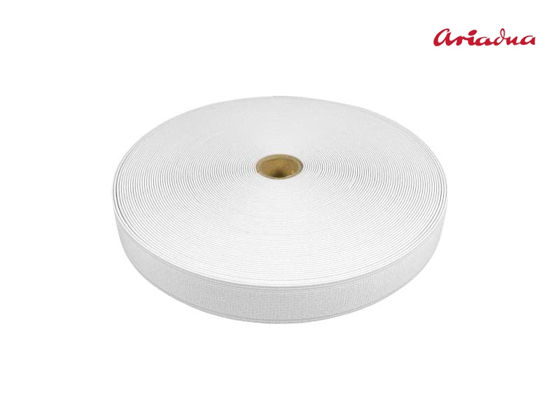 SHOES ELASTIC BAND 25 MM EU (501) WHITE 25 MB