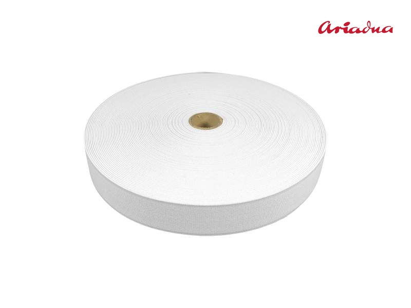 SHOES ELASTIC BAND 30 MM EU (501) WHITE 25 MB