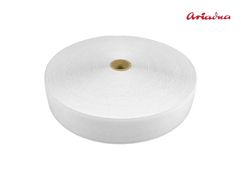 SHOES ELASTIC BAND 40 MM EU (501) WHITE 25 MB