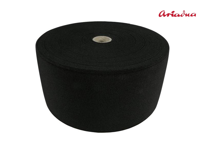 SHOES ELASTIC BAND 100 MM EU (580) BLACK 25 MB