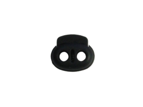 Stoper plastikowy podwójny 3 mm (305-3283) czarny