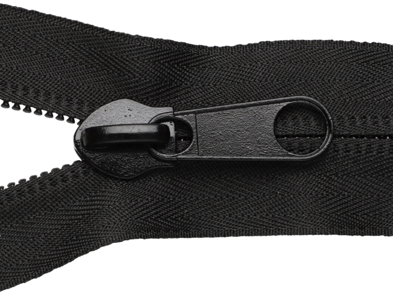 UMKEHREN SCHIEBER FÜR SPIRALREIßVERSCHLUSSBAND 10 NON  LOCK SCHWARZ 50 ST.