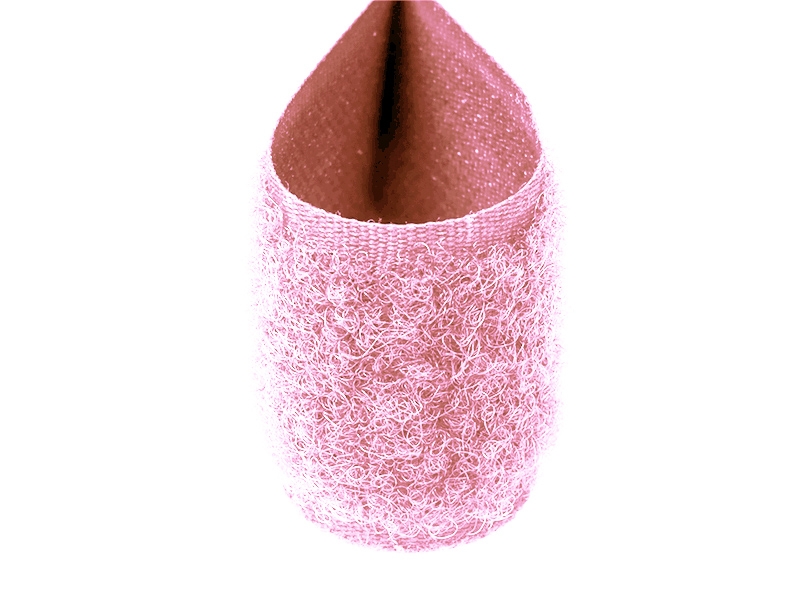 Velcro tape pink 515 pes/nylon loop