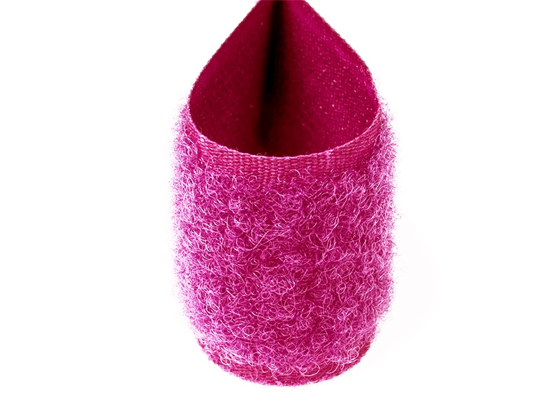 Klettband amaranth 299 pes/nylon loop