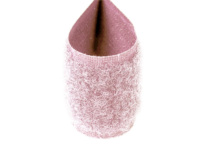 Velcro tape light pink 552 pes/nylon loop