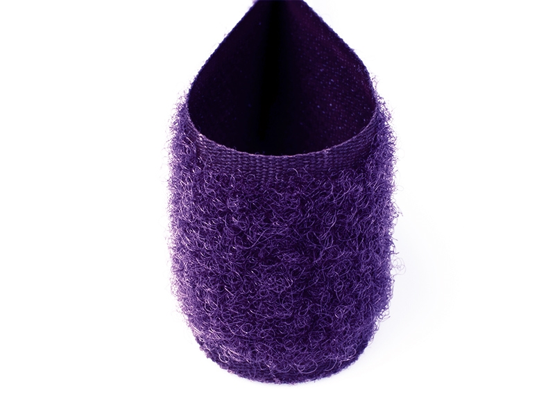 Klettband lila 689 pes/nylon loop