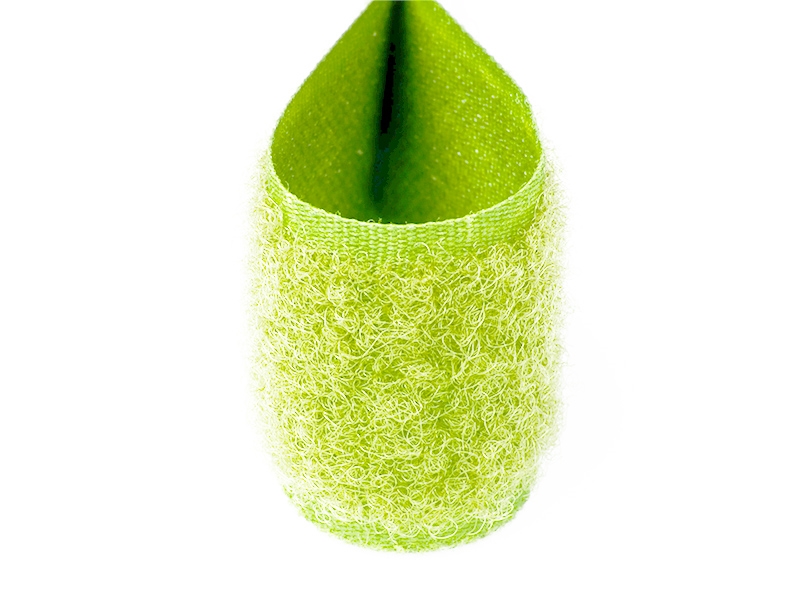Velcro tape light green 041 pes/nylon loop