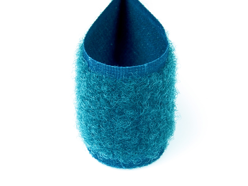 Klettband dunkelblau 643 pes/nylon loop