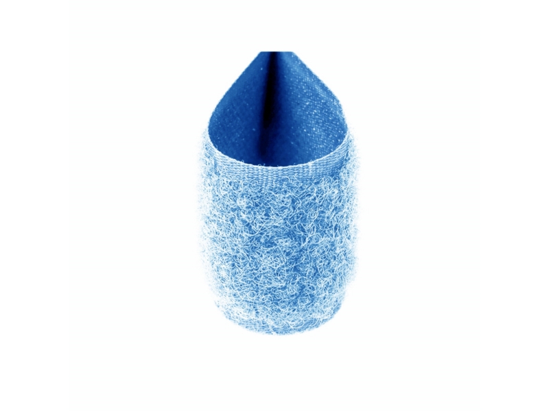 Klettband hellblau 351 pes/nylon loop