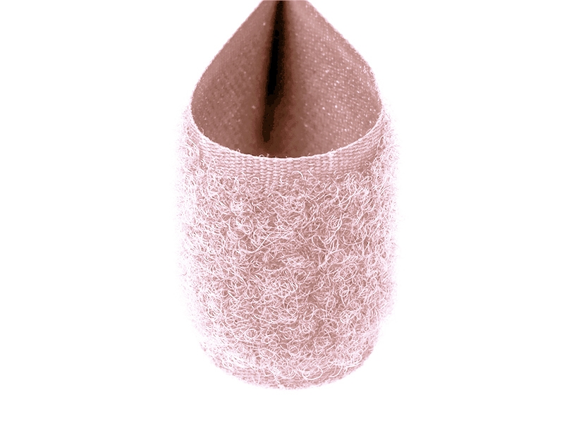 Velcro tape pink 512 pes/nylon loop