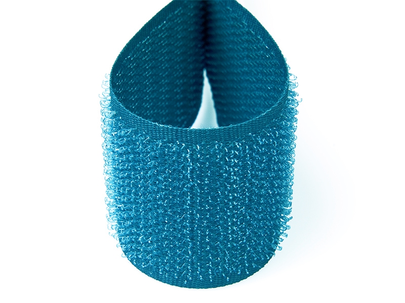 Klettband dunkelblau 643 Pes/Nylonhaken