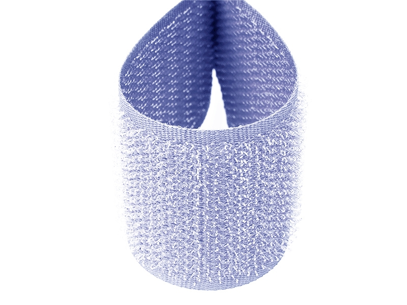 Taśma rzep jasnofioletowa 095 pes/nylon haczyk