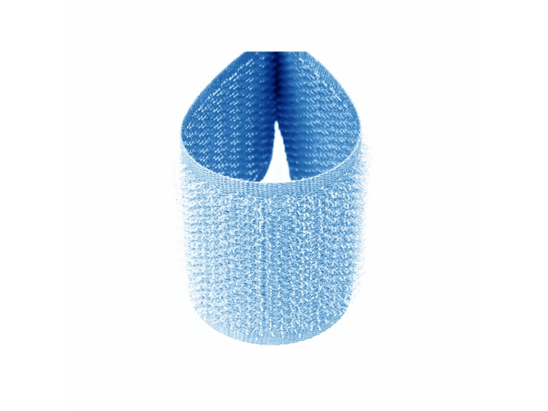 Klettband hellblau 351 Pes/Nylonhaken