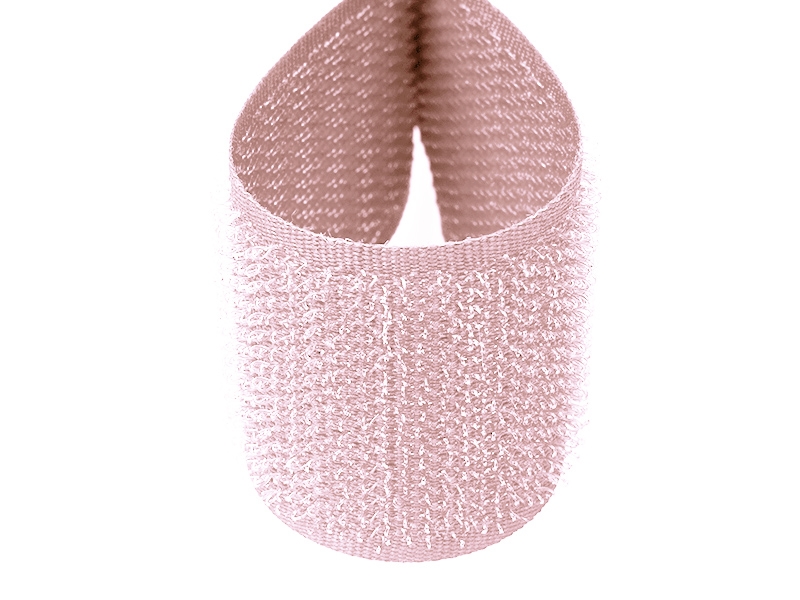 Velcro tape pink 512 pes/nylon hook