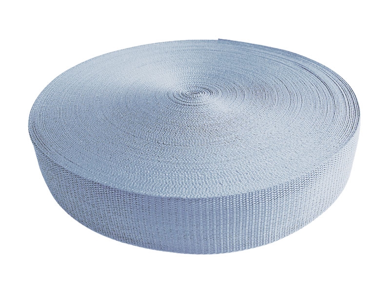 Tragband  pp 15 mm / 1,3 mm hellblau 351 50 lm