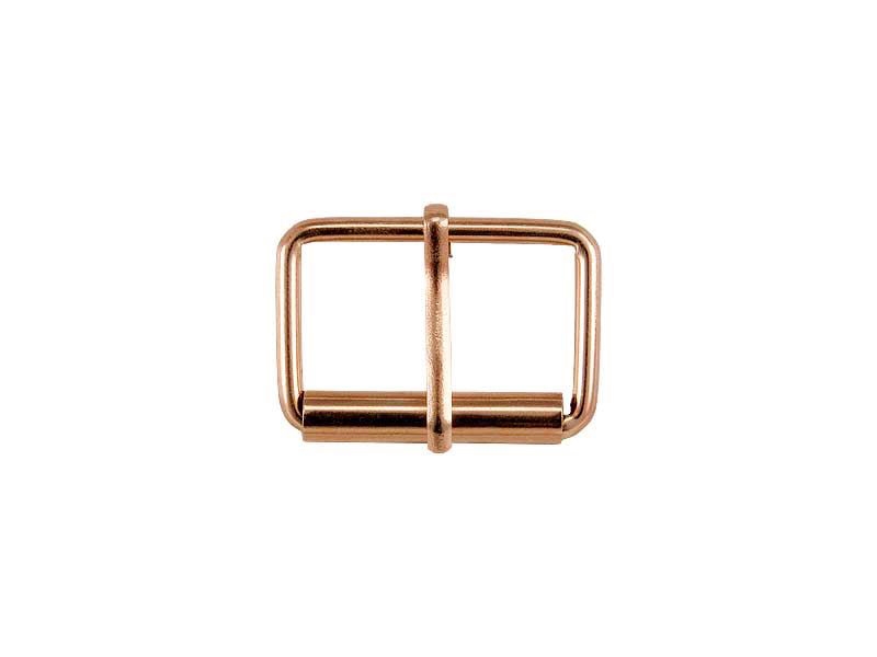 METAL  ROLLER BUCKLE SINGLE 30/20/3 MM GOLD  WIRE 100 PCS