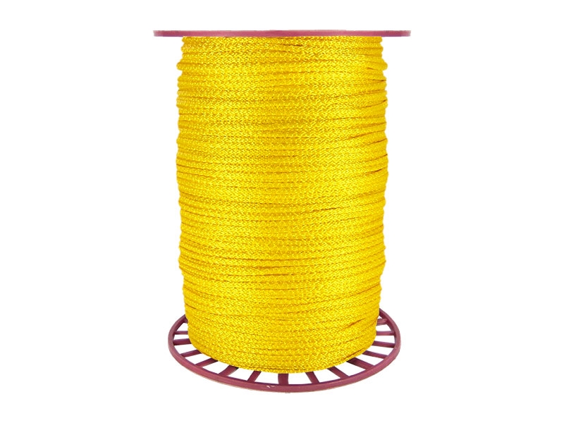 Polypropylenová šňůra 4 mm žlutá (506)