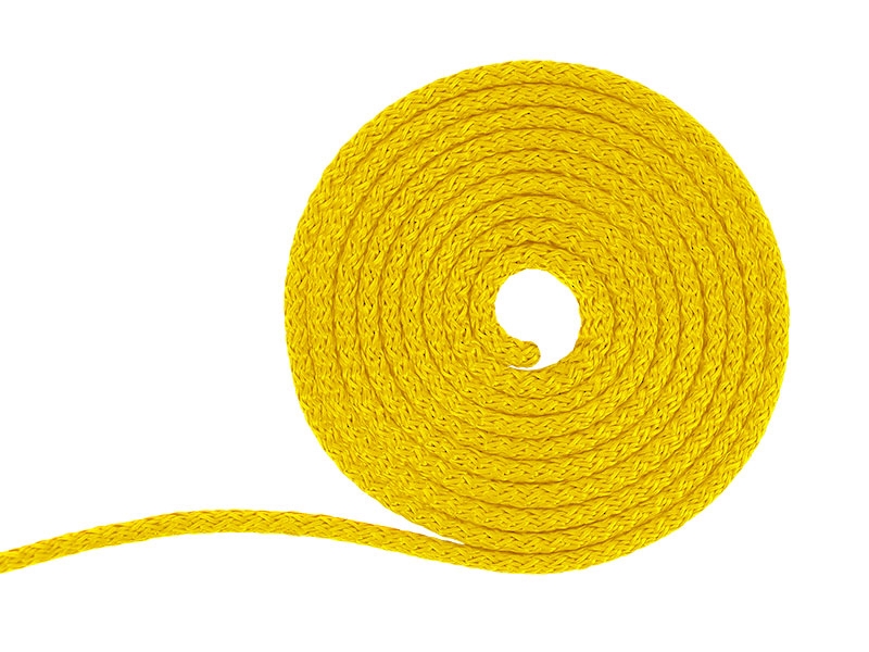 Polypropylenová šňůra 4 mm žlutá (506)