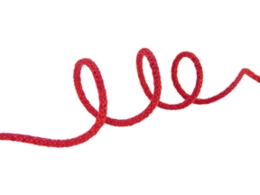 Polypropylene cord 4 mm red (620)