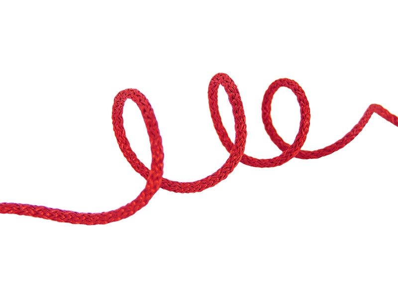 Polypropylene cord 4 mm red (620)